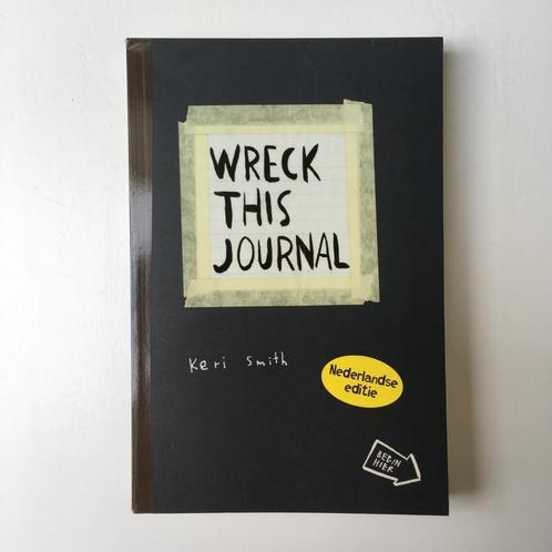 Wreck this journal | Keri Smith, Boeken, Overige Boeken, Zo goed als nieuw, Ophalen of Verzenden