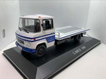 Mercedes-Benz L608D (Type T2) servicewagen 1980  - Ixo beschikbaar voor biedingen