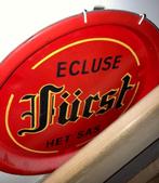 Emaille Ecluse Fürst het sas bierplateau, Verzamelen, Verzenden, Gebruikt