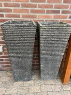 bloembakken, Tuin en Terras, Bloembakken en Plantenbakken, Ophalen, Steen, Tuin, Zo goed als nieuw