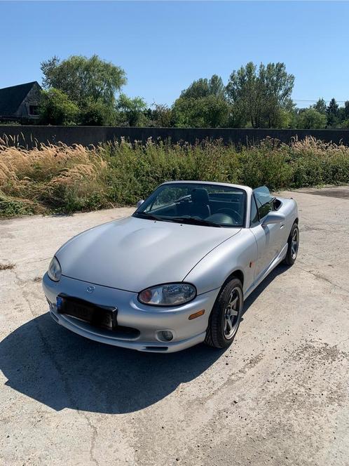 Mazda mx5 1.8 1999, Autos, Mazda, Particulier, MX-5, Essence, Euro 2, Cabriolet, Boîte manuelle, Gris, Enlèvement