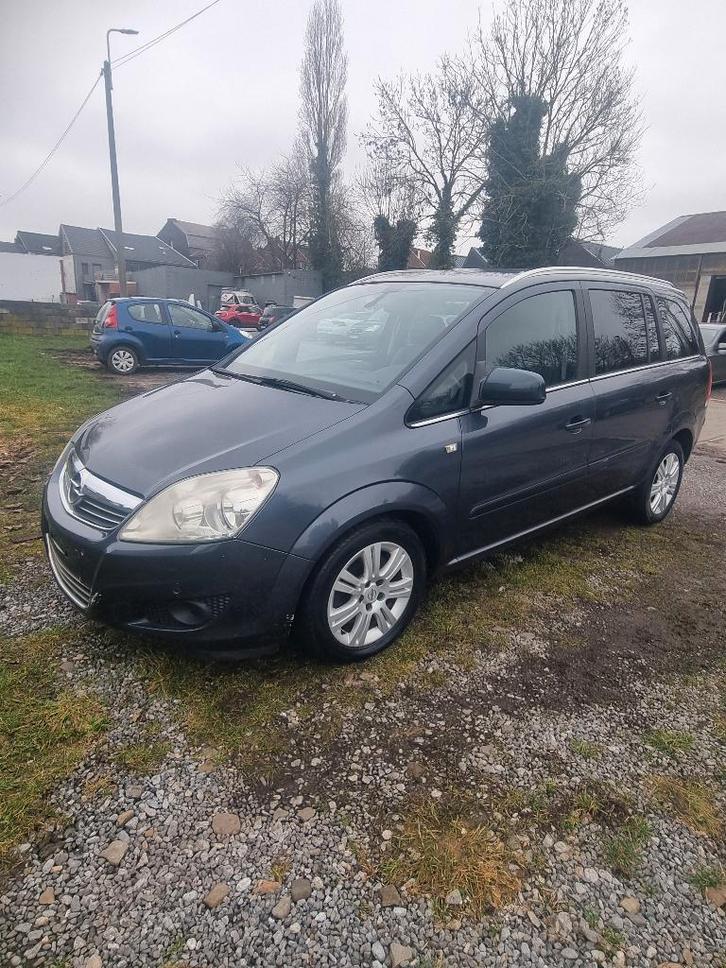 ️♿️opel zafira1.7CDTI Rolstoel Invalide Mindervalide TPMR, Auto's, Opel, Particulier, Zafira, Aangepast voor mindervaliden, ABS