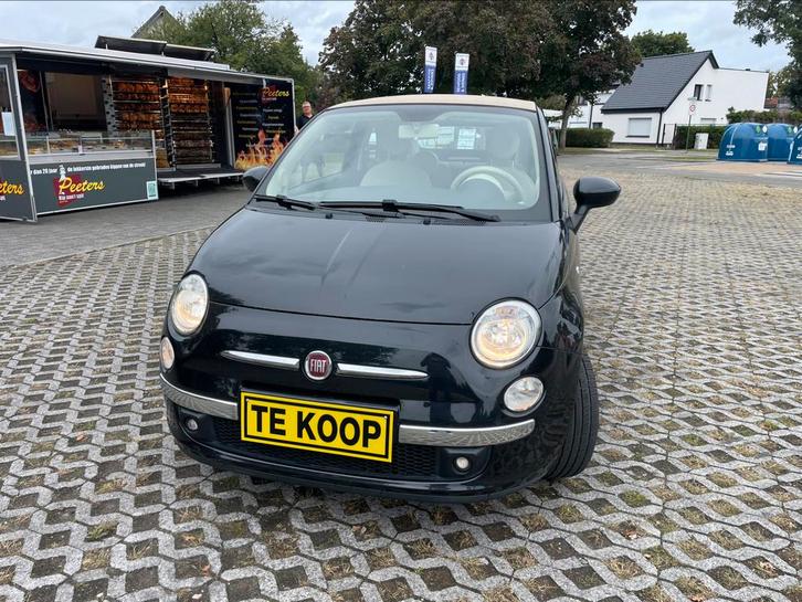 Fiat 500C 1.2cc slechts 83 Dkm 7/2015, Auto's, Fiat, Bedrijf, 500C, Centrale vergrendeling, Benzine, Cabriolet, 2 deurs, Handgeschakeld