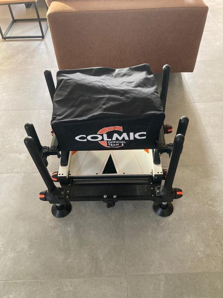 Colmic zitkist tesla X wit D 36, Watersport en Boten, Hengelsport | Witvissen, Zo goed als nieuw, Ophalen