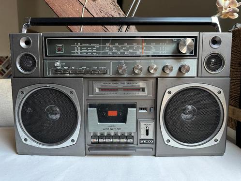 Vintage WILCO CRS-1049 Boombox, Audio, Tv en Foto, Radio's, Gebruikt, Radio, Ophalen of Verzenden