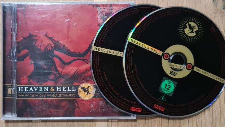 HEAVEN & HELL (Black Sabbath) - The devil you know ( CD/DVD), Cd's en Dvd's, Cd's | Hardrock en Metal, Zo goed als nieuw, Verzenden