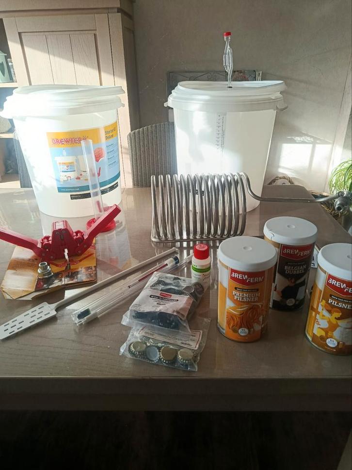 Bier brouw set, Divers, Produits alimentaires, Enlèvement