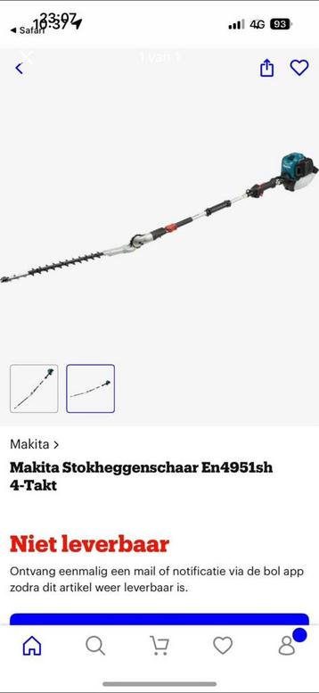 Makita stock heggenschaar beschikbaar voor biedingen
