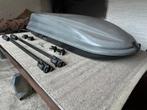 Cam Sport 431 Roof Box + Lockable Roof Bars, Autos : Divers, Porte-bagages, Enlèvement, Utilisé