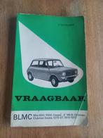 Vraagbaak mini cooper 1970-1972, Autos : Divers, Modes d'emploi & Notices d'utilisation, Enlèvement ou Envoi