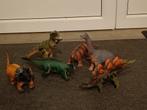6 zachte dino's in goede staat! 24cm hoog en 30cm lang, Ophalen, Zo goed als nieuw