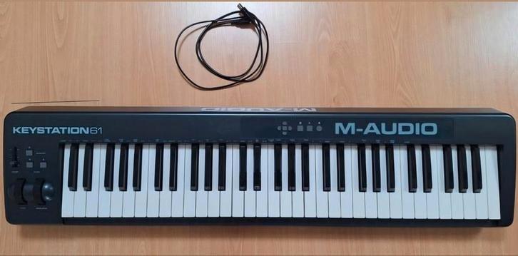 M-Audio Keystation 61 MK3 midi controller, Muziek en Instrumenten, Midi-apparatuur, Zo goed als nieuw, Ophalen