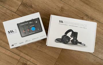 Solid State Logic SSL2 Audio Interface + SSL Recording Pack beschikbaar voor biedingen