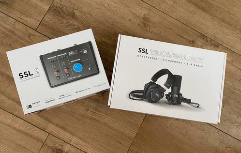 Solid State Logic SSL2 Audio Interface + SSL Recording Pack, Audio, Tv en Foto, Professionele apparaten, Nieuw, Audio, Ophalen of Verzenden