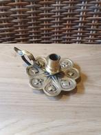 Antieke bronzen handkaarshouder, Ophalen, Brons