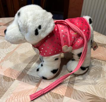 Keel Toys hondje met pakje en riempje 30 cm. beschikbaar voor biedingen