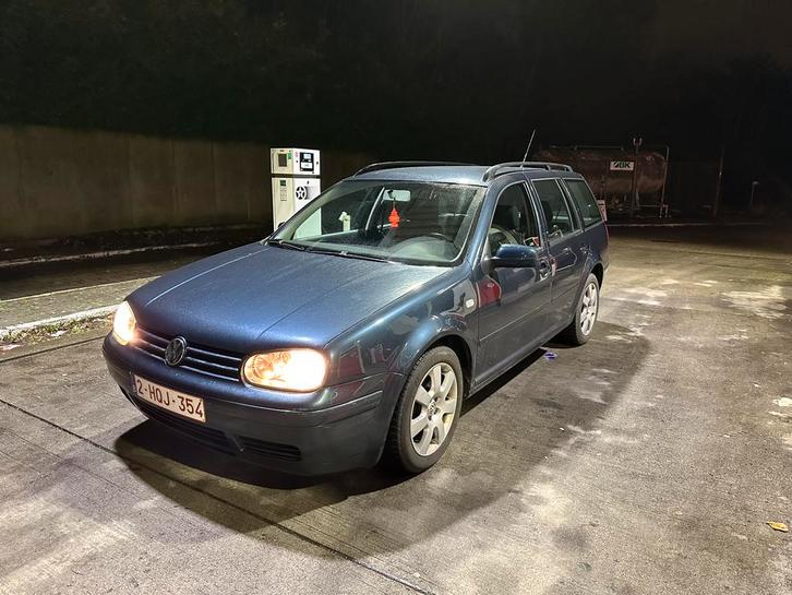 Vw Golf 4 1.9 TDI 101cv ATD, Auto's, Volkswagen, Bedrijf, Golf, Diesel, Euro 3, Break, 5 deurs, Handgeschakeld, Blauw, Grijs, Stof