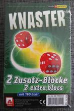 Knaster scoreblokken, Nieuw, Ophalen of Verzenden, Reisspel, White Goblin Games