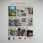 Largo Winch : rare publicité Alpha Four, Envoi, Autres personnages, Neuf, Livre ou Jeu