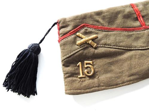 1940 ABBL ancien bonnet Artillerie, Collections, Objets militaires | Seconde Guerre mondiale, Autres, Enlèvement ou Envoi