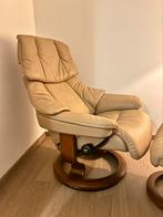 Relax Fauteuil Stressless incl. Voetenbank, Ophalen, Gebruikt