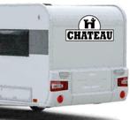 Chateau Caravan Camper Full Colour sticker., Nieuw, Overige typen, Verzenden