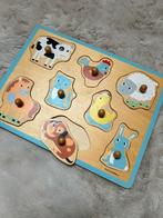 Inleg puzzel dieren, Ophalen of Verzenden, Zo goed als nieuw