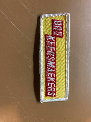 Etiket werkvest brouwerij keersmaekers oud turnhout jaren 60 beschikbaar voor biedingen