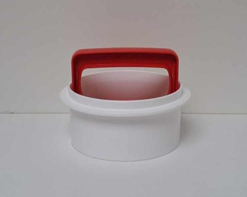 Tupperware « Presse-Burger » Blanc & Rouge, Maison & Meubles, Cuisine| Tupperware, Neuf, Autres types, Blanc, Rouge, Enlèvement ou Envoi