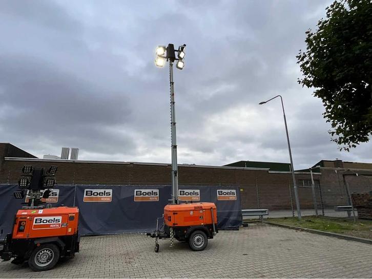 2015 TowerLight VB-9 LED Lichtmast aggregaat aanhangwagen LE, Auto diversen, Aanhangers en Bagagewagens, Gebruikt