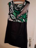 Atmos Fashion zwart-groene jurk 44, Kleding | Dames, Jurken, Zwart, Atmos fashion, Maat 42/44 (L), Ophalen of Verzenden