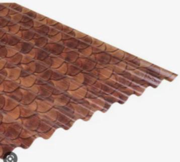 polyester golfplaten 200cm x 100cm nieuwe decor golfplaten  beschikbaar voor biedingen