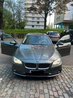 Bmw serie 518d (pack luxury), Autos, Cuir, Argent ou Gris, Beige, Boîte manuelle
