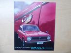 Extra grote Japanse folder TOYOTA Corolla 1200, Japans, 1972, Livres, Autos | Brochures & Magazines, Envoi, Toyota
