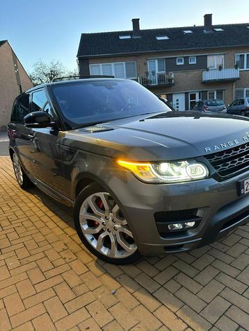 Range rover sport 3.0 HSE SDV6, Autos, Cuir, Argent ou Gris, Achat, Euro 6