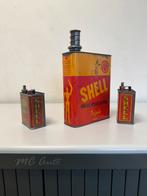 Anciens bidons d'huile SHELL, Collections, Utilisé, Enlèvement ou Envoi