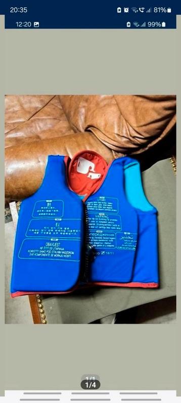 Reddingsvest peuter, Watersport en Boten, Watersportkleding, Ophalen, Gebruikt