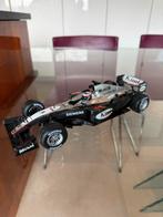 F1 McLaren MERCEDES MP4/16 # 4 COULTHARD 1/18 HOT WHEELS, Ophalen of Verzenden, Zo goed als nieuw, Auto, Hot Wheels