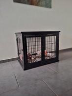 Bench L80xB60xH66 zwart, Dieren en Toebehoren, Ophalen