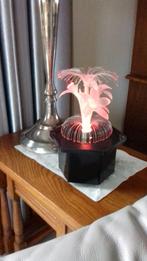 lampe lumineuse tournante, électrique, décoration, vintage, Enlèvement ou Envoi, Comme neuf, Moins de 50 cm