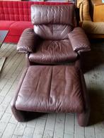 vintage designer zetel fauteuil LAGUNA ERPO + voetbank, Maison et Meubles, Enlèvement ou Envoi