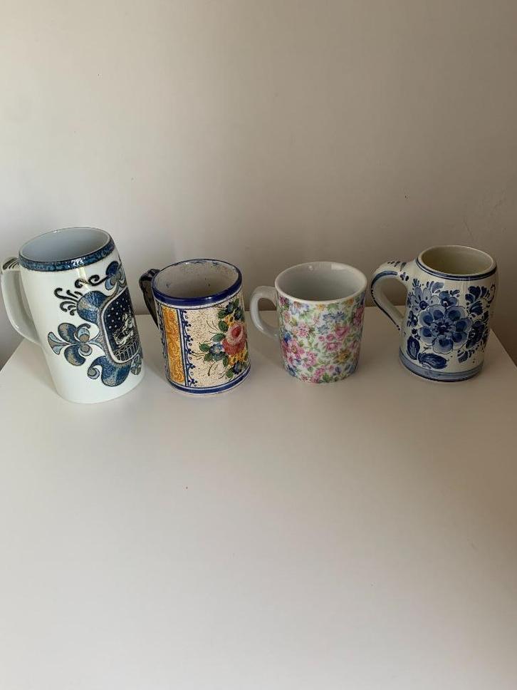 diverse mokken - monsterbeker - Copenhagen ..., Verzamelen, Retro, Huis en Inrichting, Ophalen of Verzenden