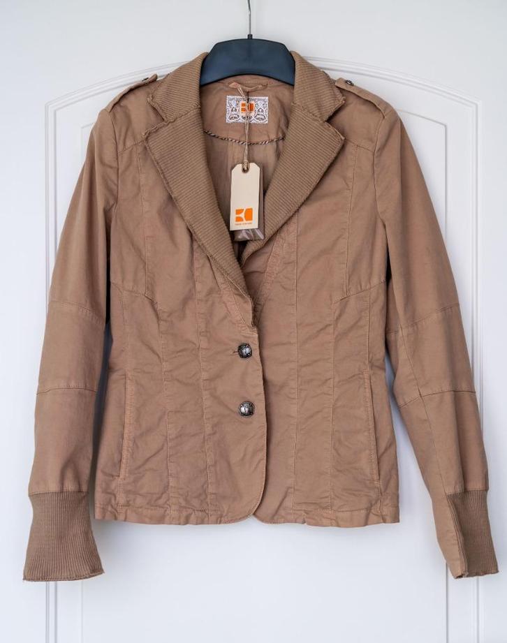 Vest, merk Hugo Boss, NIEUW, maat S, Kleding | Dames, Jasjes, Kostuums en Pakken, Nieuw, Jasje, Maat 36 (S), Beige, Verzenden