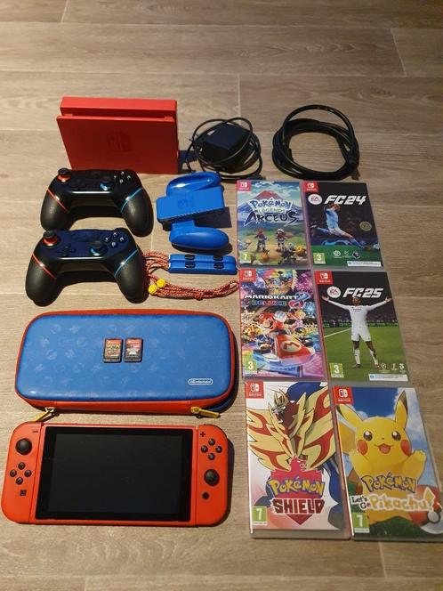 Nintendo Switch Super Mario Edition – bundel met 10 games!, Games en Spelcomputers, Games | Nintendo DS, Gebruikt, Overige genres