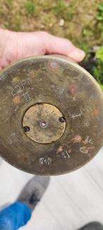 Twee originele 25-pounder artilleriehulzen (WOII – 1941), Verzamelen, Militaria | Tweede Wereldoorlog, Ophalen