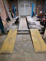 4 palenbrug/ autobrug 3ton met krik, Ophalen