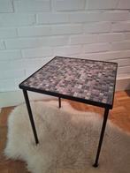 Vintage bijzettafel in mozaiek, Ophalen