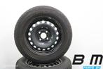 Set 14 inch velgen + winterbanden VW Up! 1S0601027G, Auto-onderdelen, Banden en Velgen, 14 inch, Gebruikt, Banden en Velgen, Winterbanden