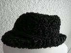Chapeau "Fourrure". Astrakan noir. Vintage, Kleding | Dames, Hoeden en Petten, Autre, Ophalen of Verzenden, Gedragen, Hoed