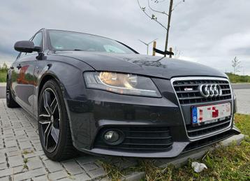 Audi A4B8/S-Line/2.0 TDi/2010/Euro 5/CAGB, Cuir, Euro 5, A4, Noir